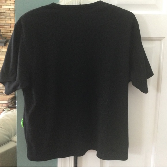 Vintage Lisa womens top.Black large.Monkeys. - Picture 6 of 6